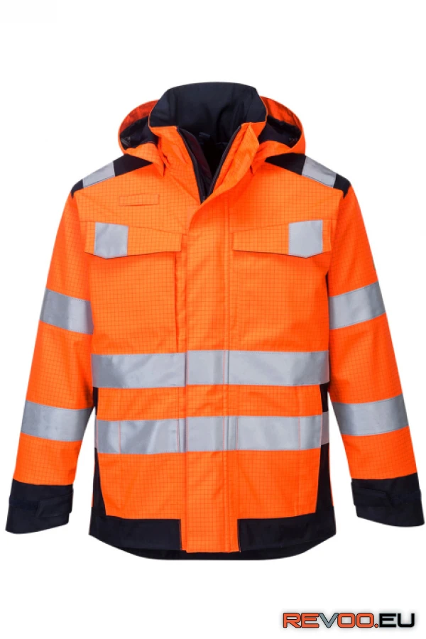 Modaflame Rain Multi Norm Arc lángálló kabát   Portwest MV70 1.