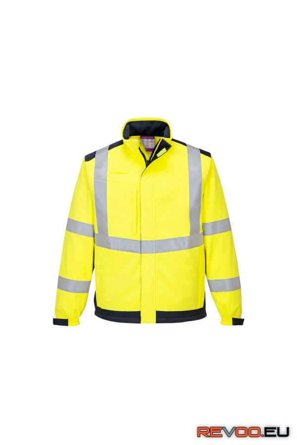Modaflame Multi Norm Arc lángálló softshell kabát   Portwest MV72 3.