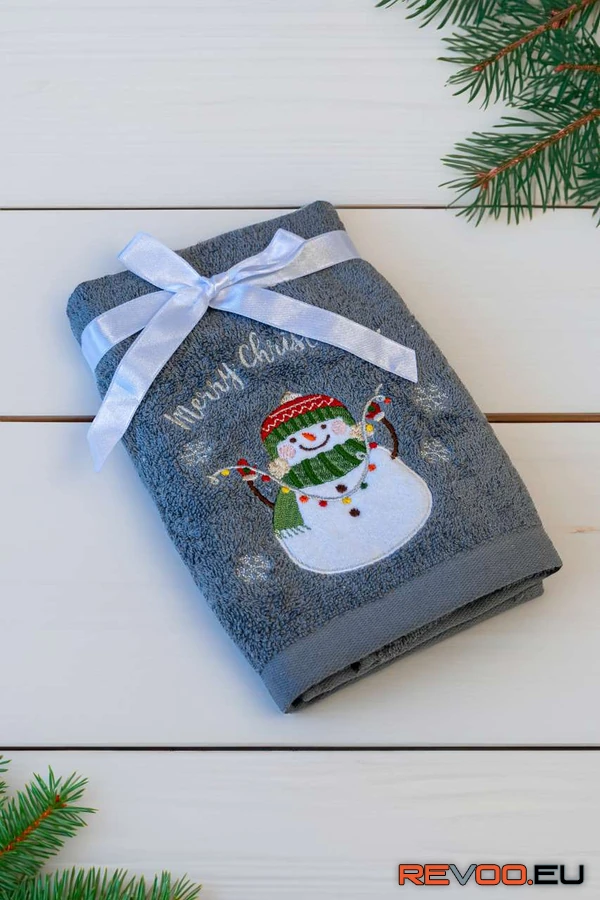 Karácsonyi törölköző - hóember Olima OLXMAS05 1.