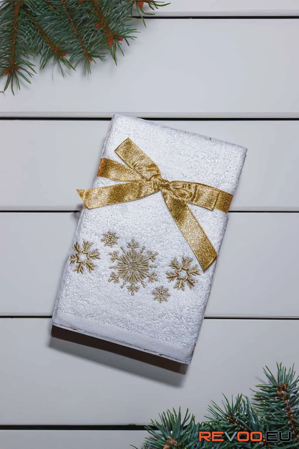 Karácsonyi törölköző - hópelyhek II Olima OLXMAS15 2.