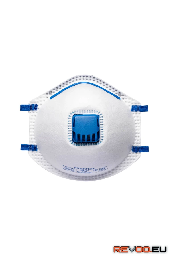 FFP2 NR szelepes pormaszk Portwest P201 2.