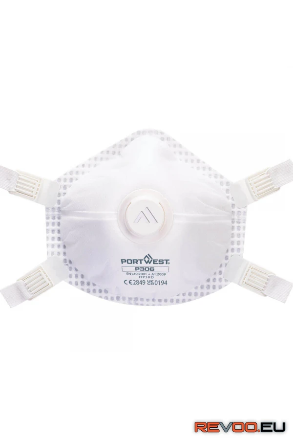 FFP3 R D Ultimate szelepes, újrafelhasználható légzésvédő (5db) Portwest P306 1.