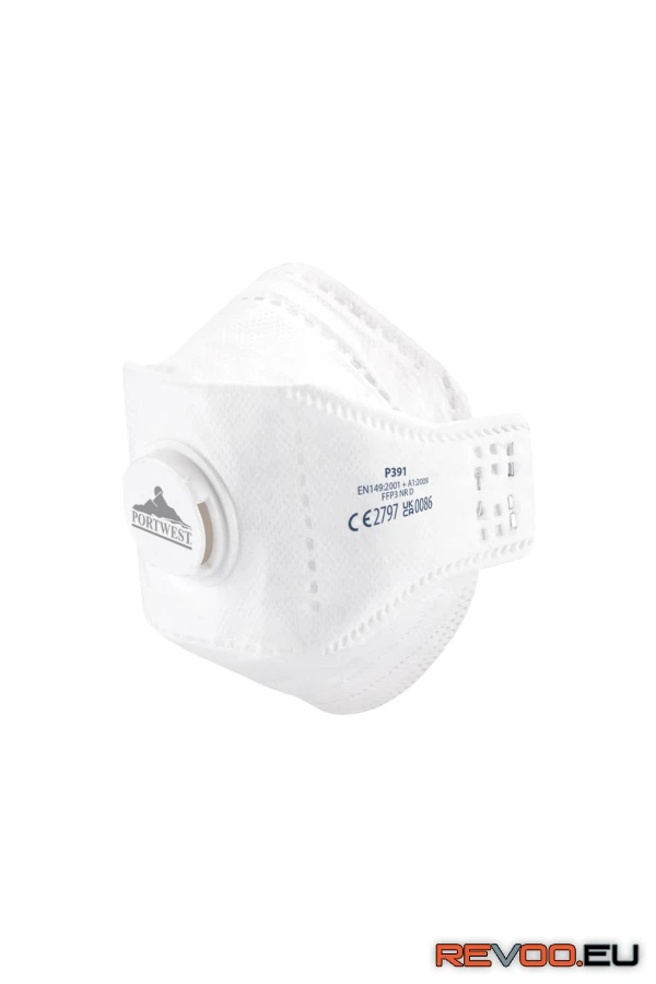 FFP3 NR D szelepes összehajtható pormaszk Eagle Portwest P391 2.