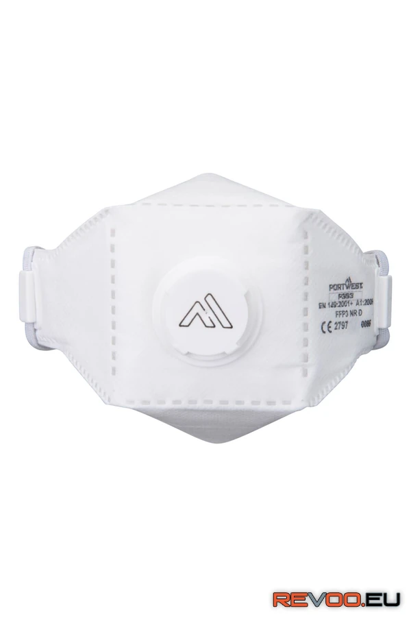 FFP3 NR D szelepes pormaszk (10 db) Portwest P393 1.
