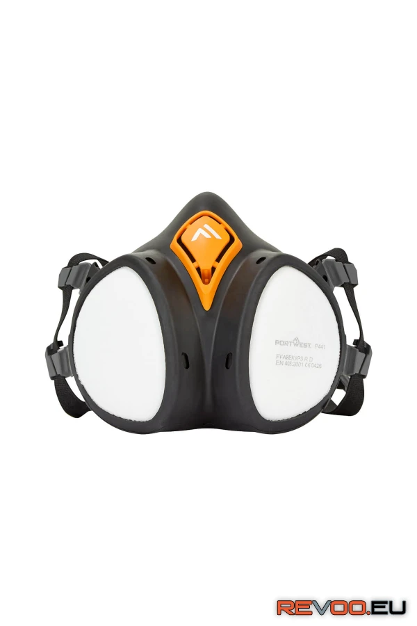 ABEK1 P3 használatra kész félálarc   Portwest P441 2.