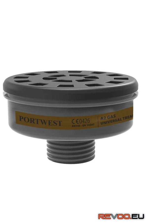 A2 gázszűrőbetét univerzális csatlakozással 6db/csomag Portwest P906 1.