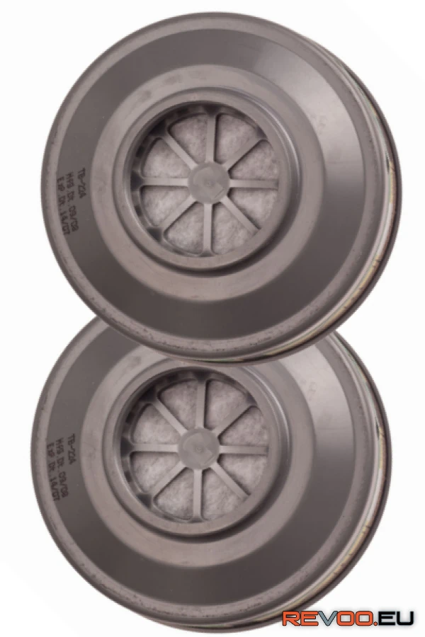 ABEK1 P3 kombinált szűrőbetét bajonett csatlakozással 2db/csomag Portwest P978 1.