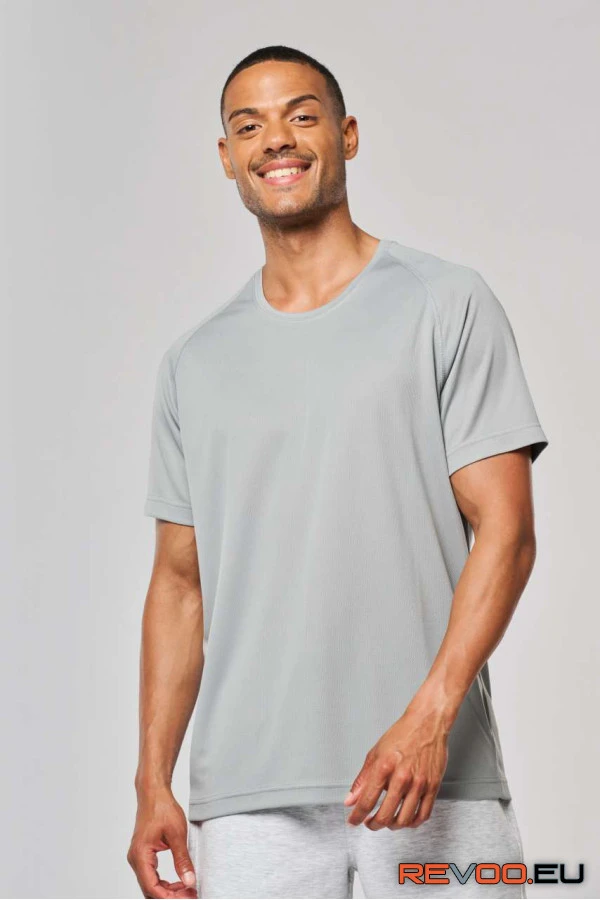 Férfi újrahasznosított környakas póló Proact PA4012 2.