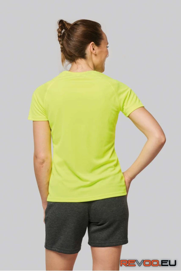 Női újrahasznosított környakas póló   Proact PA4013 3.