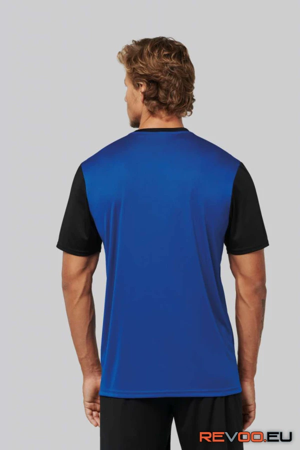 Felnőtt kétszínű rövid ujjú környakas póló   Proact PA4023 3.