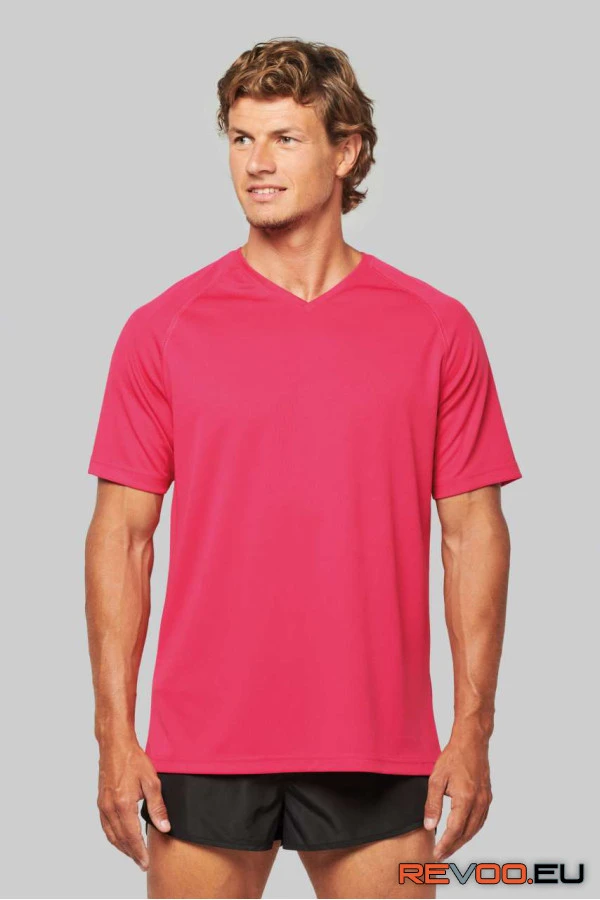 V-nyakú rövid ujjú sport póló Proact PA476 2.