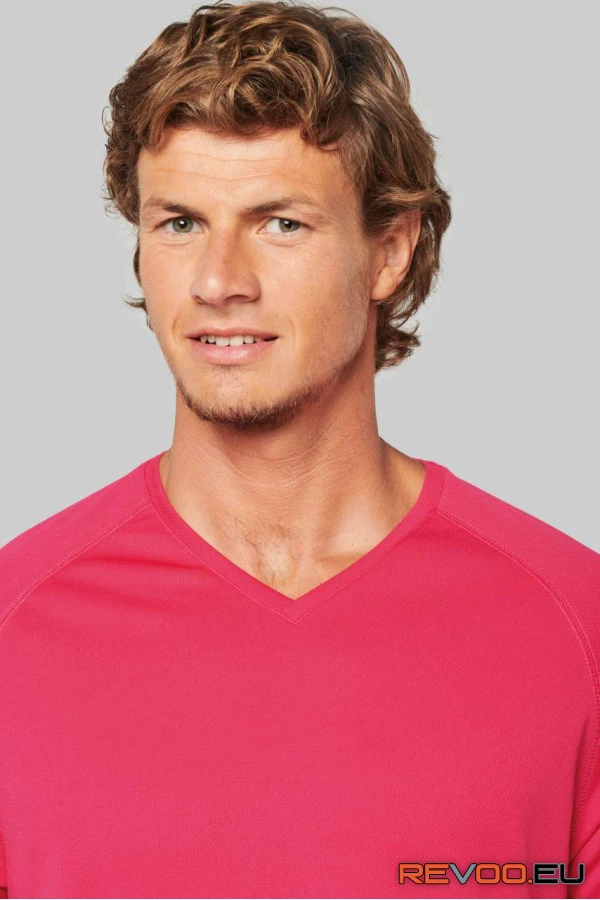 V-nyakú rövid ujjú sport póló Proact PA476 4.