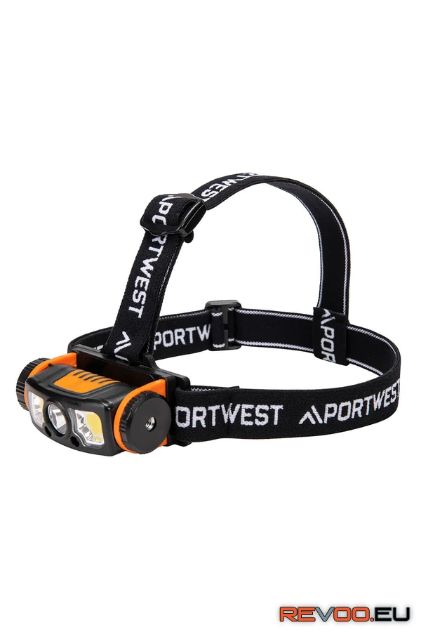 LED mozgásérzékelős USB fejlámpa Portwest PA76 1.