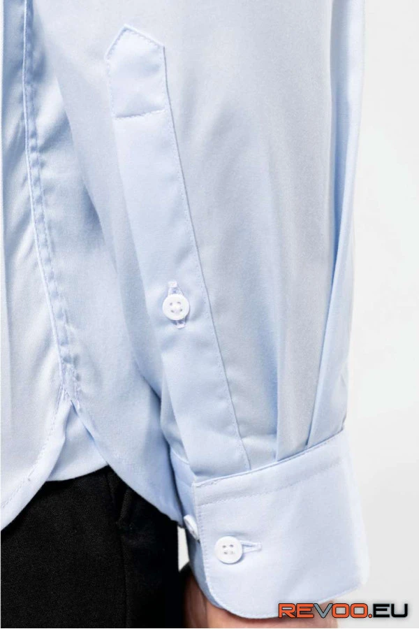 Férfi hosszú ujjú szövet ing Kariban Premium PK506 19.