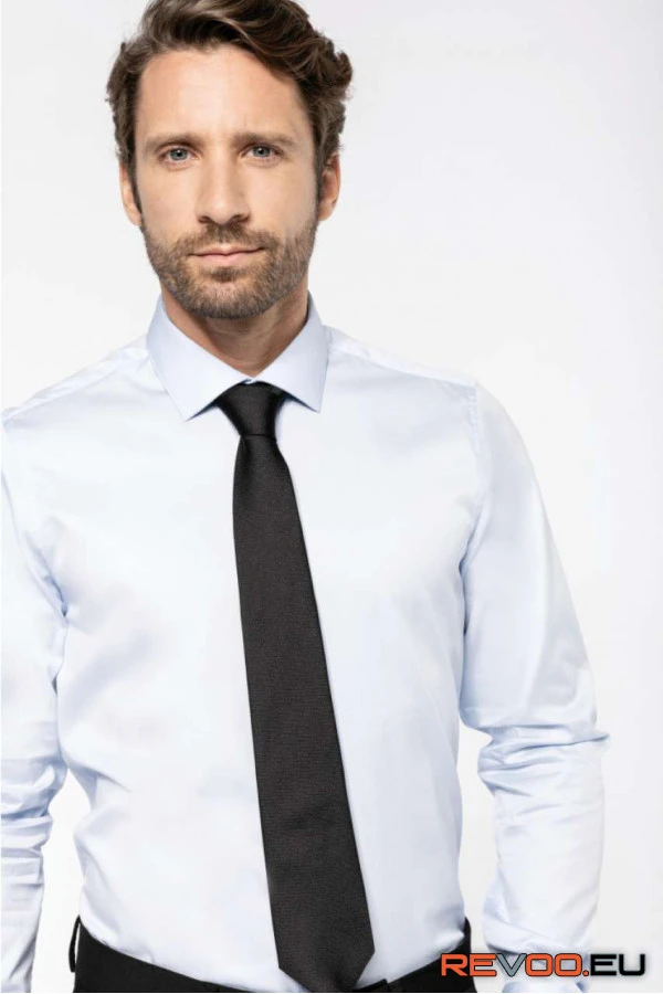 Férfi hosszú ujjú szövet ing Kariban Premium PK506 3.