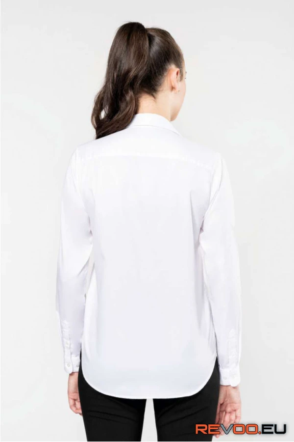 Női hosszú ujjú szövet ing Kariban Premium PK507 5.