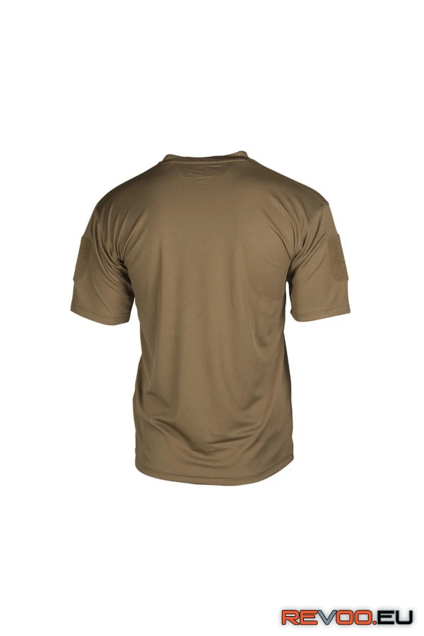 Quick Dry rövid ujjú taktikai póló, coyote Mil-Tec POL02190-2195 2.