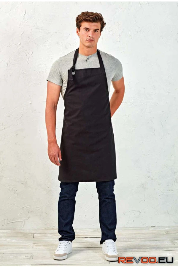 Calibre Heavy pamutvászon vállpántos kötény Premier PR130 1.