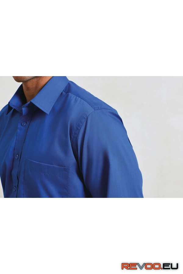 Hosszú ujjú poplin ing Premier PR200 4.