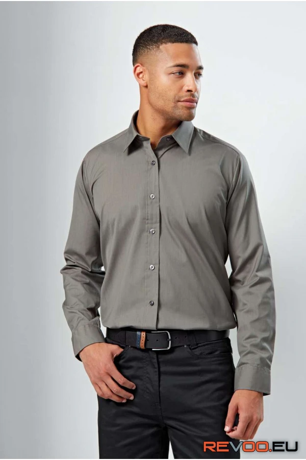 Hosszú ujjú poplin ing Premier PR204 1.