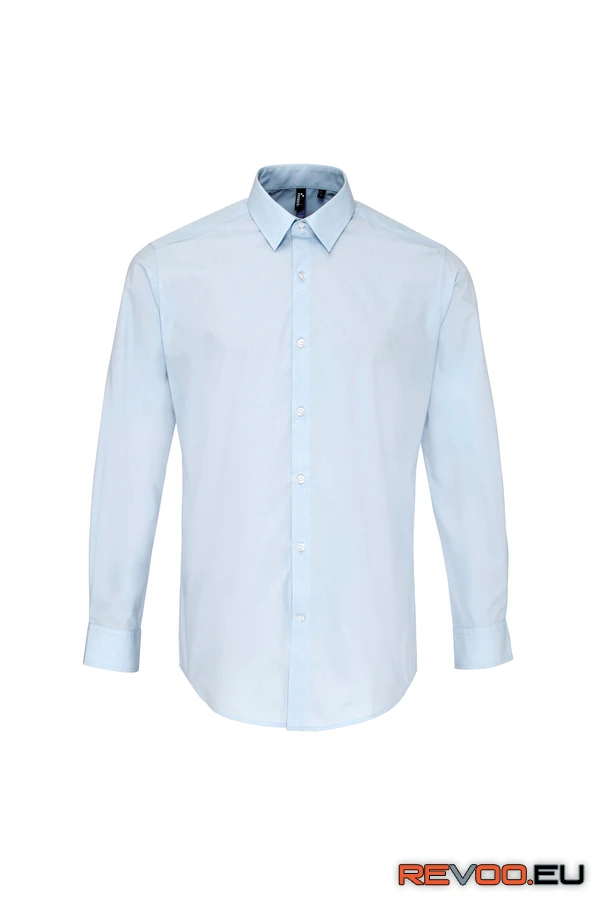 Poplin Supreme hosszú ujjú férfi ing Premier PR207 1.