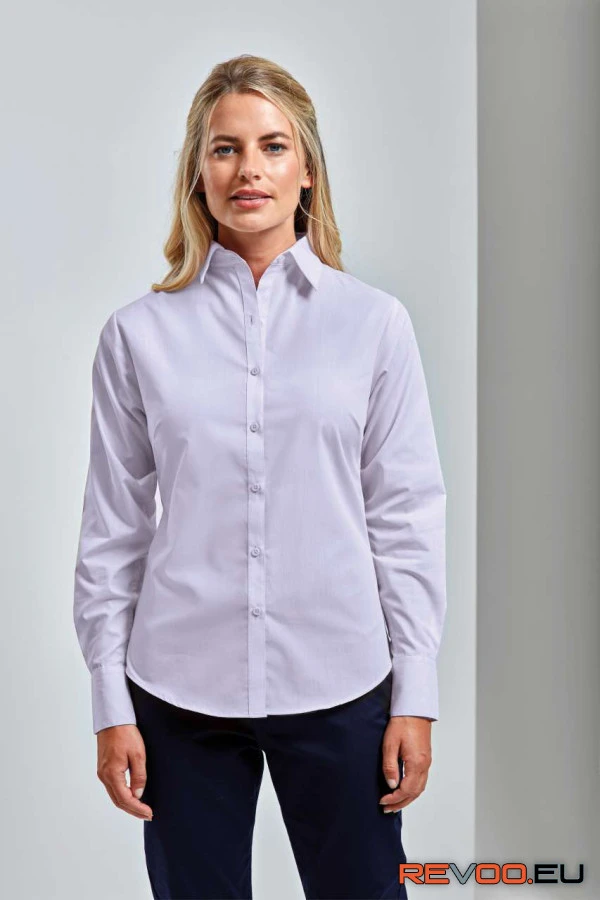 Hosszú ujjú poplin blúz Premier PR300 1.