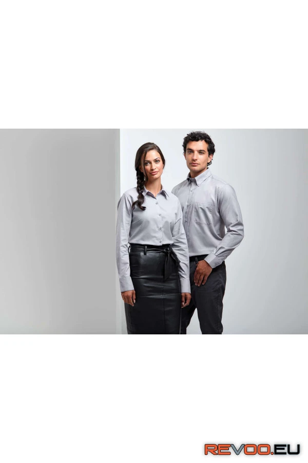Hosszú ujjú oxford blúz Premier PR334 2.