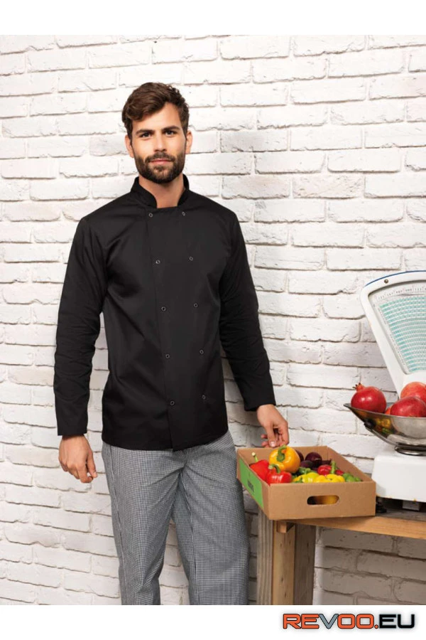 Hosszú ujjú szakácskabát   Premier PR665 2.