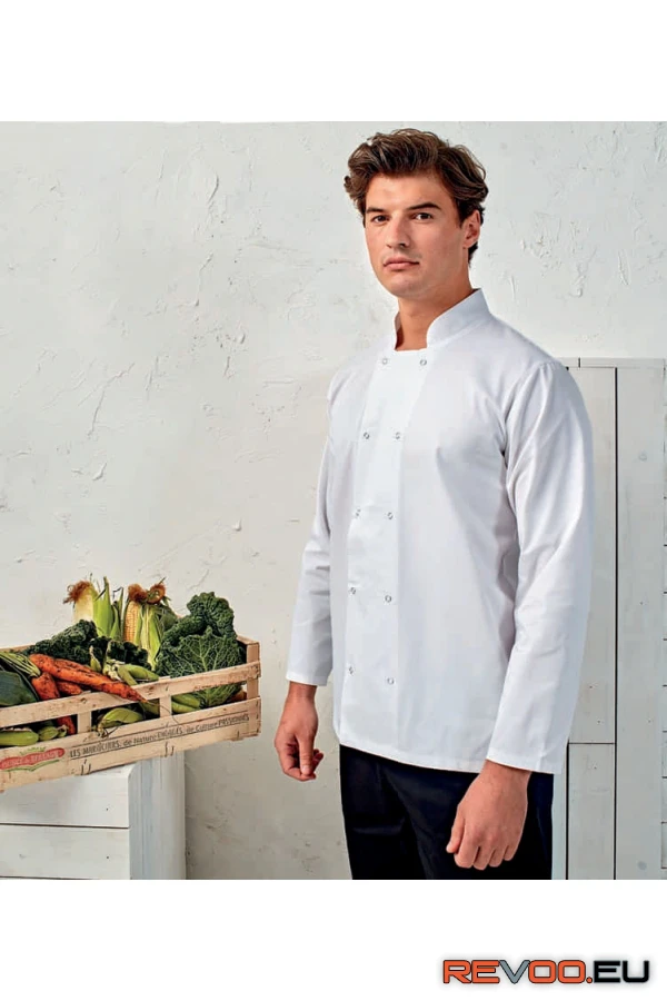 Hosszú ujjú szakácskabát   Premier PR665 1.