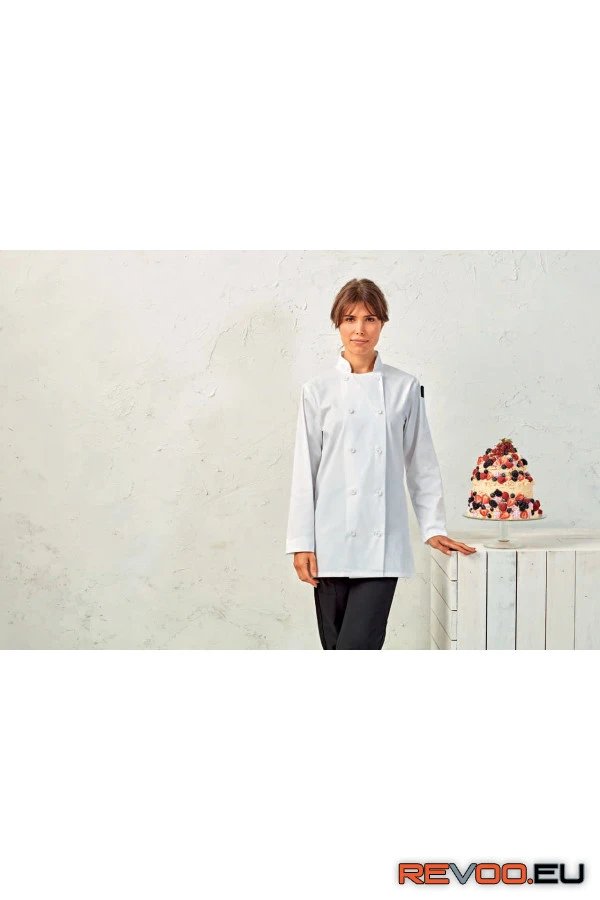 Hosszú ujjú szakácskabát Premier PR671 2.