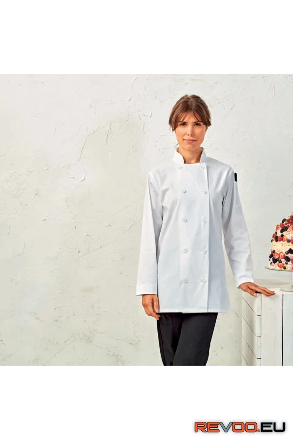 Hosszú ujjú szakácskabát Premier PR671 1.