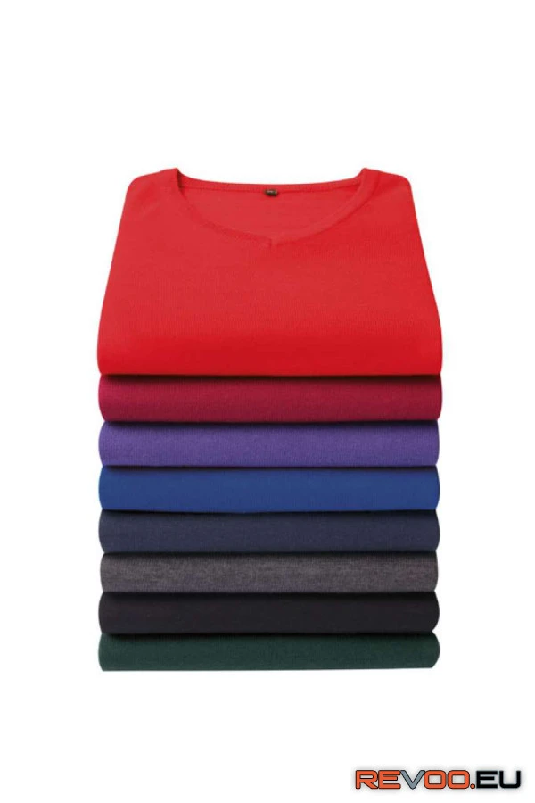 Kötött V-nyakú pulóver Premier PR694 3.