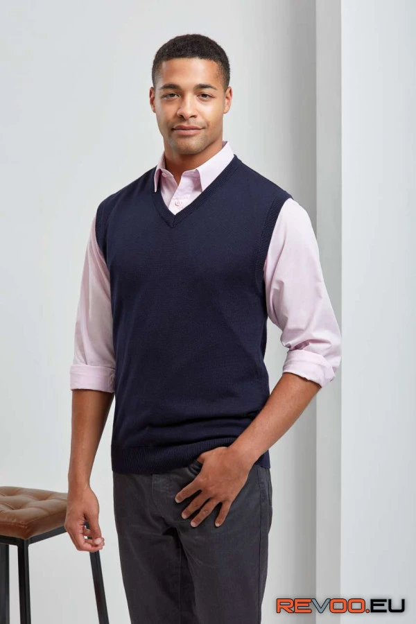 V-nyakú ujjatlan pulóver Premier PR699 1.