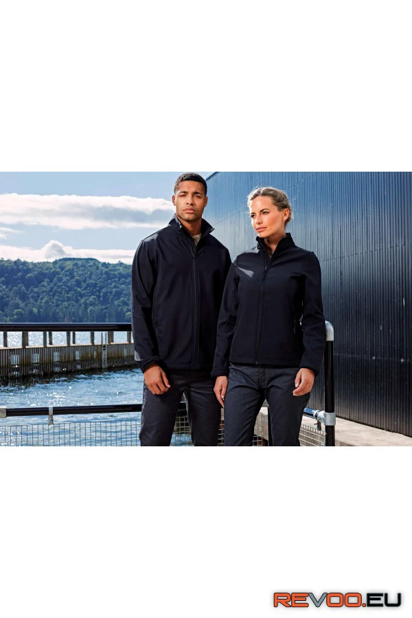 Női szélálló nyomtatható és újrahasznosított softshell kabát Premier PR812 5.