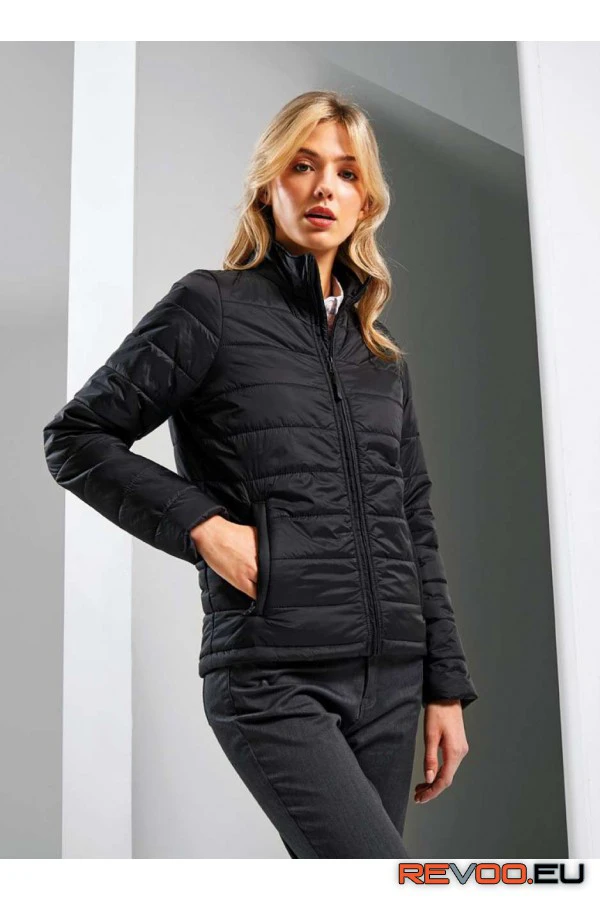 Női újrahasznosított bélelt kabát Premier PR819 2.