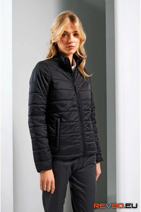 Női újrahasznosított bélelt kabát Premier PR819 4.