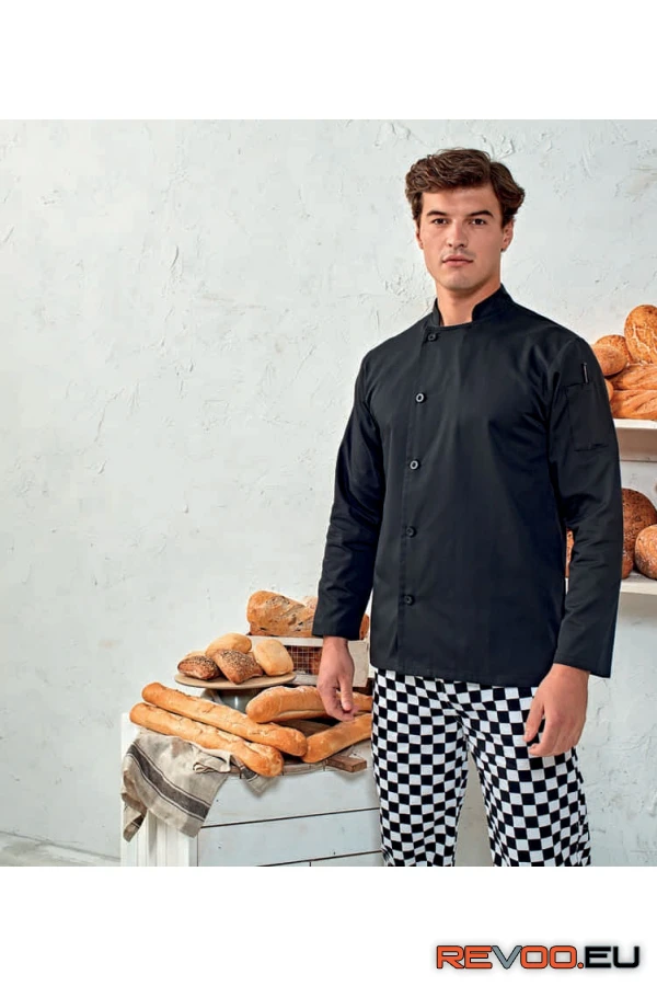 Essential hosszú ujjú szakácskabát Premier PR901 1.