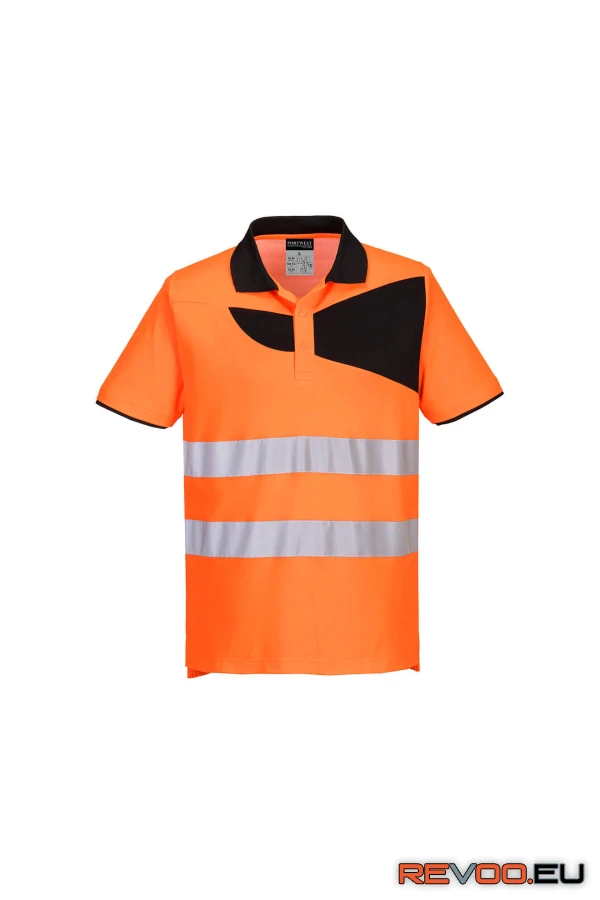 PW2 Hi-Vis galléros póló   Portwest PW212 2.