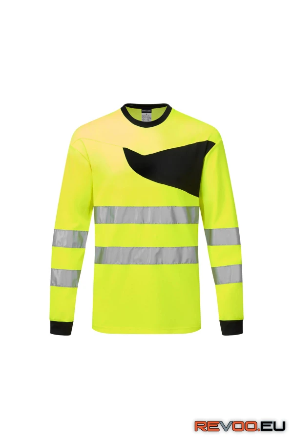 PW2 Hi-Vis hosszú ujjú póló   Portwest PW221 2.