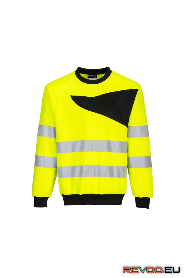 PW2 terített nyakú láthatósági pulóver   Portwest PW277 3.