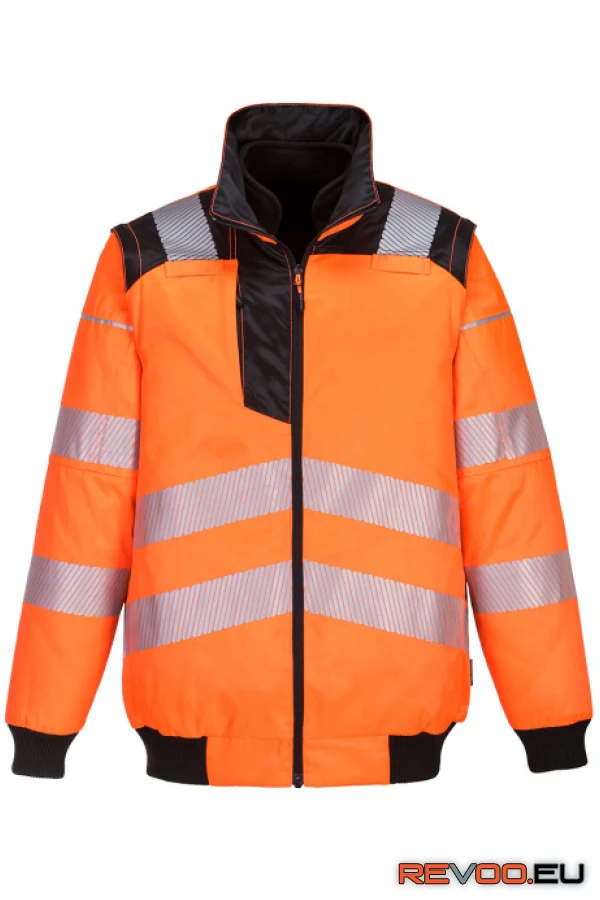PW3 Hi-Vis 3-in-1 pilóta kabát   Portwest PW302 1.