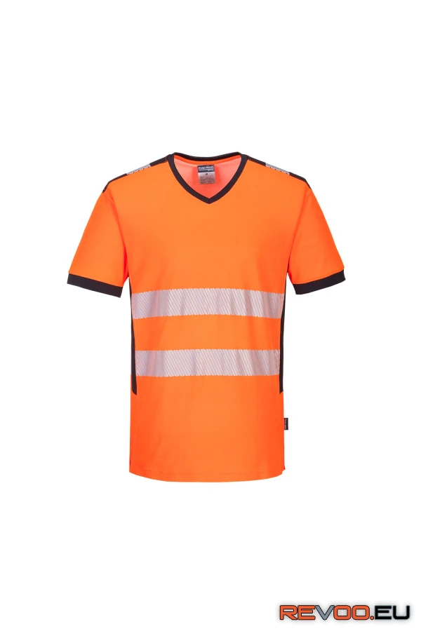 PW3 Hi-Vis V-nyakú póló   Portwest PW310 2.