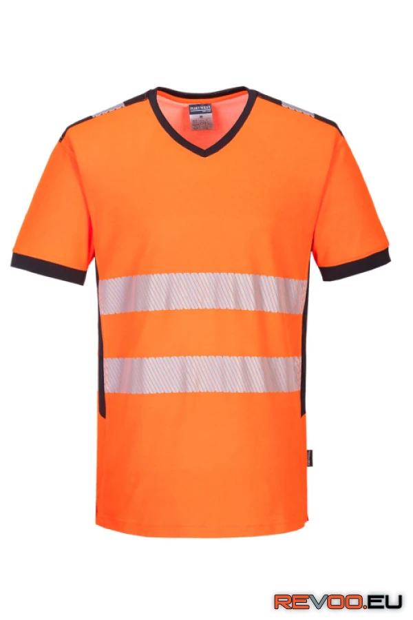 PW3 Hi-Vis V-nyakú póló   Portwest PW310 1.