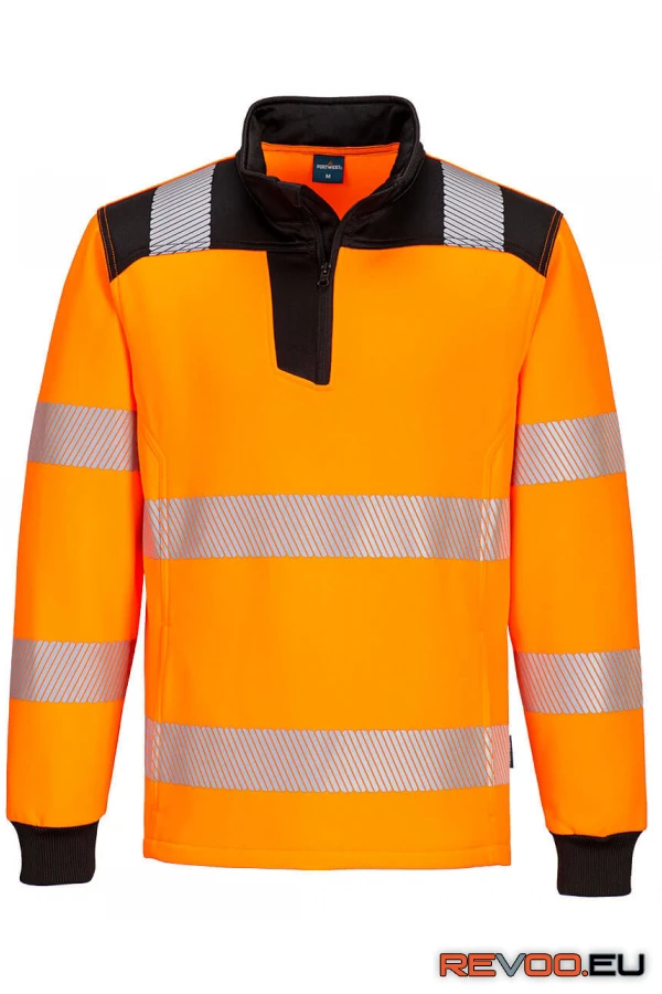 PW3 Hi-Vis negyedcipzáras melegítőfelső Portwest PW326 1.