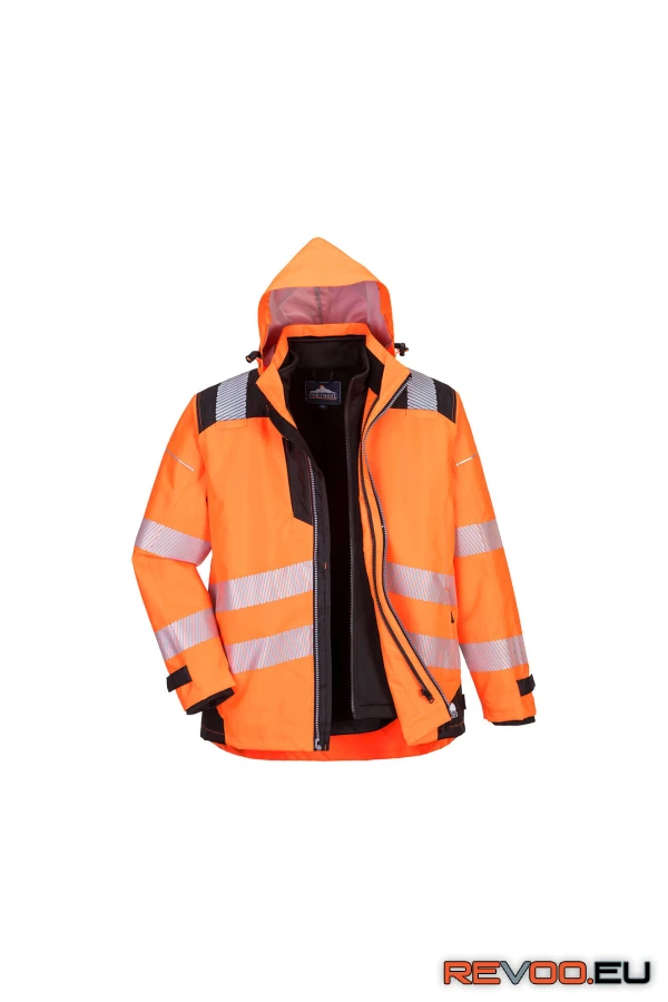 PW3 Hi-Vis 3-in-1 kabát   Portwest PW365 2.