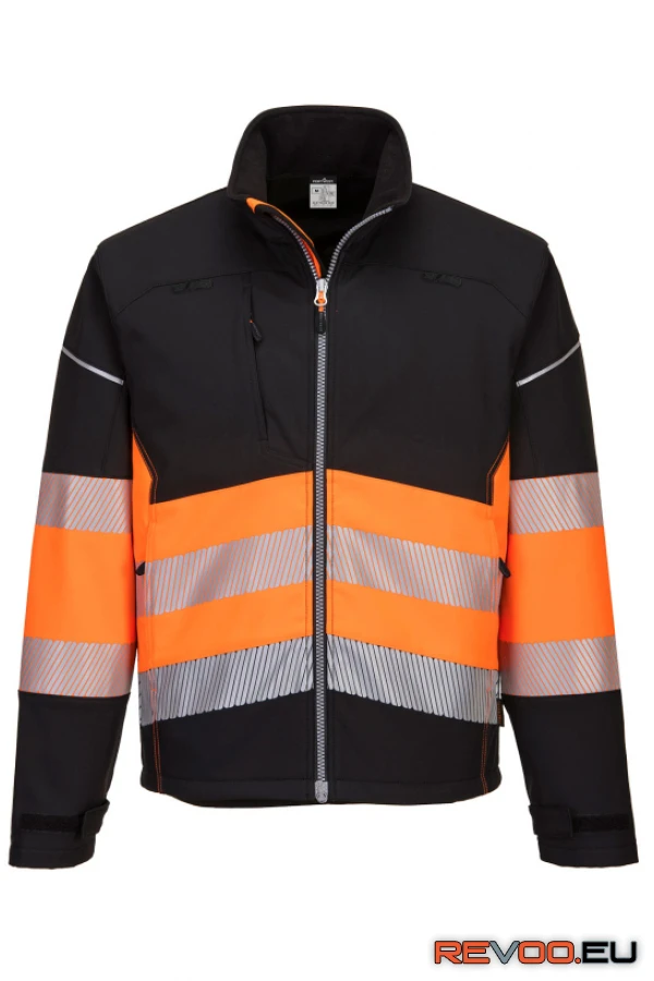 PW3 Hi-Vis Class 1 softshell kabát   Portwest PW375 1.