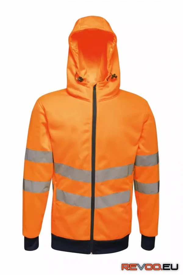 Hi vis cipzáras kapucnis dzseki Regatta RETRA471 1.