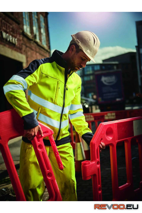 Hi-vis pro 3 rétegű softshell dzseki Regatta RETRA625 3.