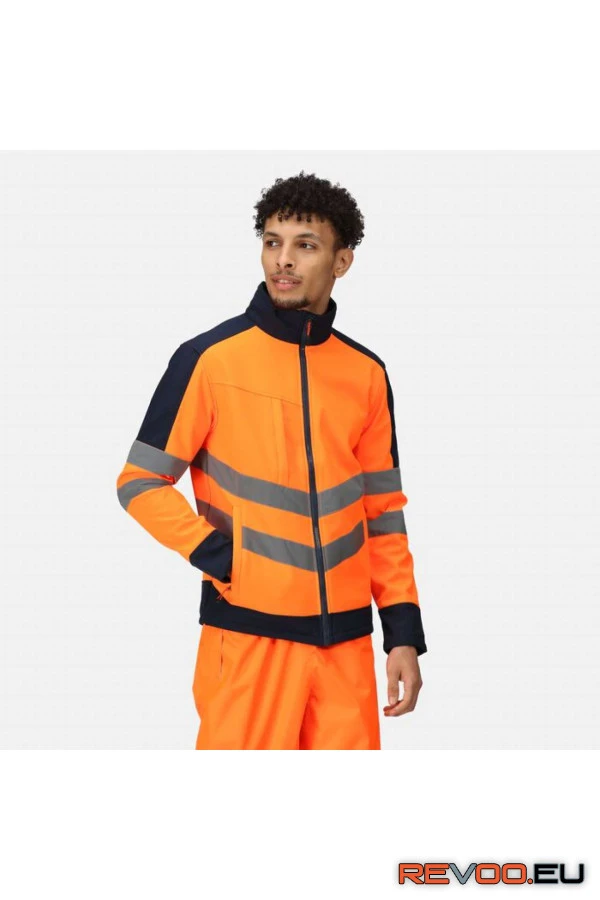 Hi-vis pro 3 rétegű softshell dzseki Regatta RETRA625 4.