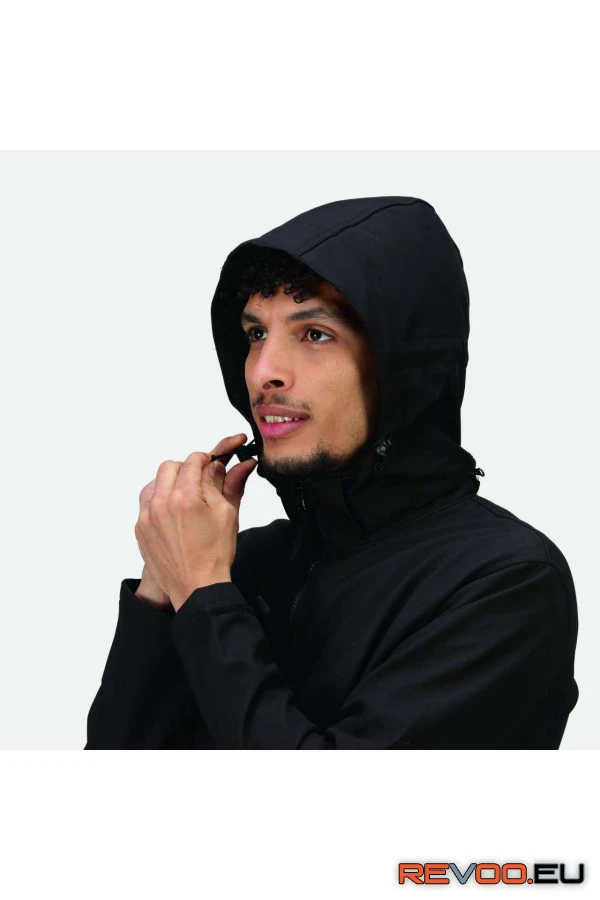 Venturer kapucnis feliratozható softshell dzseki Regatta RETRA701 4.